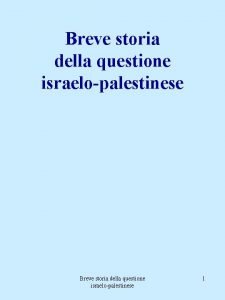 Profughi palestinesi