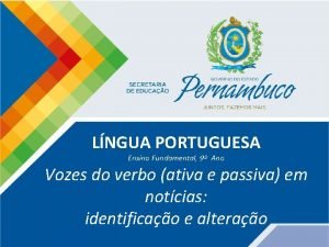 LNGUA PORTUGUESA Ensino Fundamental 9 Ano Vozes do