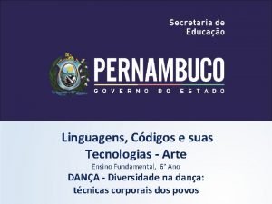 Linguagens Cdigos e suas Tecnologias Arte Ensino Fundamental