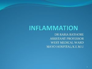 Serous inflammation examples