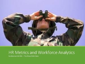 Hr metrics and workforce analytics