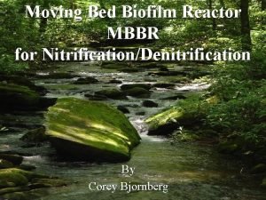Moving Bed Biofilm Reactor MBBR for NitrificationDenitrification By