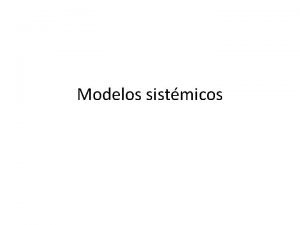 Modelos sistmicos Hipnosis Ericksoniana La hipnosis supone un