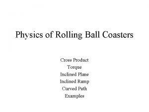 Angular velocity cross product