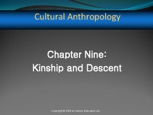 Double descent anthropology Double descent anthropology