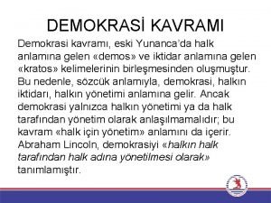 Demokrasi etimologis Demokrasi etimologis