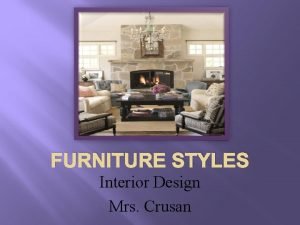 Jacobean furniture era