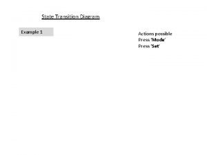 State transition diagram пример State transition diagram пример