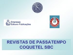 REVISTAS DE PASSATEMPO COQUETEL SBC DESCRIO A EDIOURO