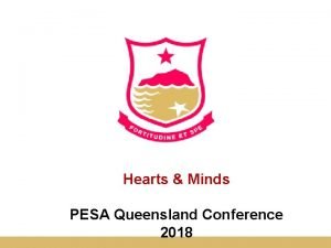 Hearts Minds PESA Queensland Conference 2018 What will