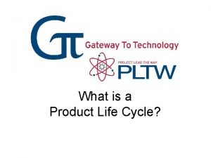 Distribution life cycle Distribution life cycle