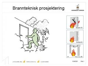 Brannteknisk prosjektering 1242020 Side 1 Typisk ansvarsfordeling for