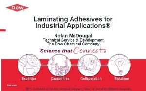 Lamination adhesive formulation