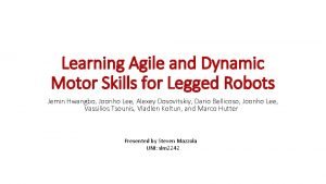 Learning agile and dynamic motor skills for legged robots