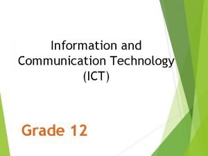 Ict grade 12