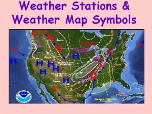 Weather map symbols