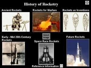 History of Rocketry Ancient Rockets Early Mid 20