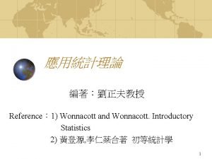 Wonnacott and wonnacott introductory statistics pdf