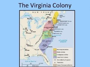 Virginia colony advertisement