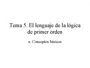 Lógica de predicados ejemplos resueltos