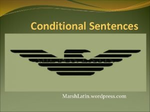 Latin conditional sentences