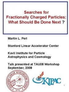 The search for fractionally charged particles has