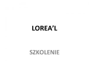 LOREAL SZKOLENIE Zasada numeracji 7 43 Wysoko tonu