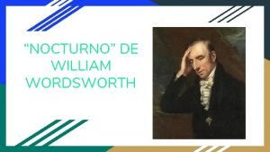William wordsworth nocturno