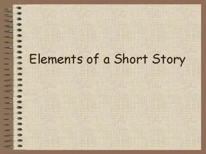 Story elements definition