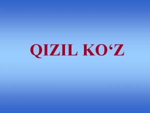 Qizil ko'z