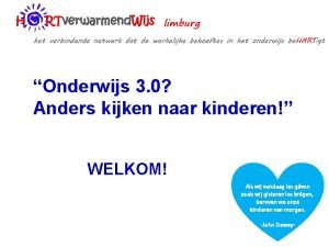 Anders kijken naar kinderen