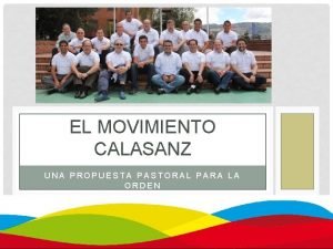 Movimiento calasanz