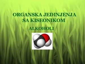 Dihidroksilni alkoholi Dihidroksilni alkoholi