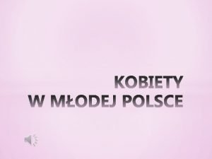 Kazimiera poetka okresu młodej polski