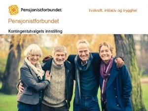 Pensjonistforbundet kontingent