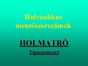 Holmatro feszítő vágó