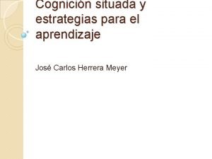 Cognición situada