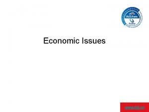 Economic Issues www lrjj cn Economics What is