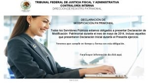 TRIBUNAL FEDERAL DE JUSTICIA FISCAL Y ADMINISTRATIVA CONTRALORA