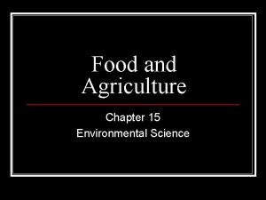 Chapter 15 environmental science