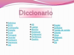 Diccionario v