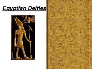 Egyptian Deities EARTH WATER Creation Story AIR and