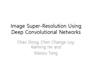 Image super-resolution using deep convolutional networks