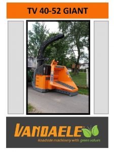 Giant wood chipper