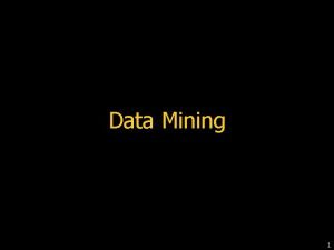 Qu'est ce que le data mining