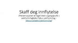 Lokus samfunnsfag Lokus samfunnsfag
