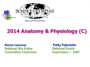 2014 Anatomy Physiology C Karen Lancour Patty Palmietto