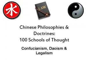 100 schools of thought
