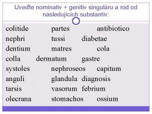 Akkusativ nominativ dativ table