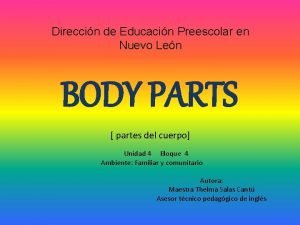Direccin de Educacin Preescolar en Nuevo Len BODY